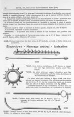 31347. Série d'olives métalliques, du Pr Guyon / 31349. La même série, sur support circulaire / 3135 [...]