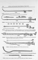 31504. Urétronome, du Dr Guiard / 31505. Urétronome, du Dr Desnos / 31507. Urétronome de Kollmann /  [...]