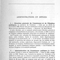 0013 - Page 1 - I. Administrations et offices.