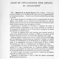 0191 - Page 179 - XVI. Asiles de convalescence pour enfants et adolescents.