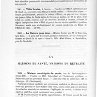 0590 - Page 578 - LV. Maisons de santé, maisons de retraite.
