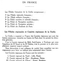0147 - Page 145 - Filiales françaises et comités régionaux de l'UMFIA en France.