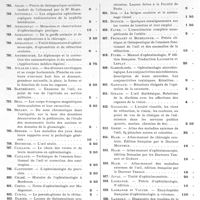 0124 - Page 124 - Ouvrages concernant les maladies des yeux.