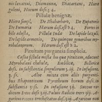 0014 - sn - Composita bilem purgantia leniter / Pituitam purgantia simplicia