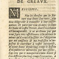 0006 - Page sans numérotation - A Messieurs des Greaux