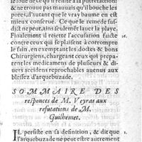 0079 - Page 53 - Sommaire des responces de M. Veyras aux refutations de M. Guilhemet