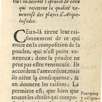 0059 - Page 33 - Chapitre VII. Où l'on détruit l'opinion de ceux qui rejettent la qualité veneneuse des playes d'arquebusades
