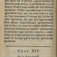 0104 - Page 74 - Chap. XIV. De la paracentese