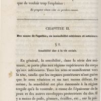 0224 - Page 208 - Chapitre II. Des causes de l'apathie, ou insensibilité extérieure et intérieure. § I. Sensibilité due à la vie sociale