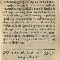 0195 - Page 177 - Du triangle et quadrangle de la main. Chap. XX