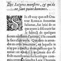 0092 - Page 72 - Liure III. Des satyres monstres, & qu'ils ne sont point hommes
