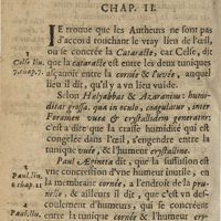 0140 - Page 122 - Du lieu ou la cataracte s'engendre & s'arreste. Chap. II