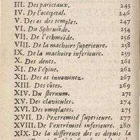 0016 - Page sans numérotation - Du squelete du foetus