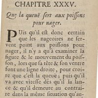 0429 - Page 403 - Chapitre XXXV. Que la queuë sert aux poissons pour nager