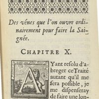 0129 - Page 99 - Des vénes que l'on ouvre ordinairement pour faire la saignée. Chapitre X