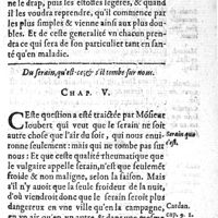 0399 - Page 271 - Du serain, qu'est-ce, & s'il tombe sur nous. Chap. V