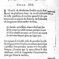 0471 - Page 343 - Comme il faut entendre ce que les Medecins conseillent, se leuer de table auec l'appetit. Chap. IIII