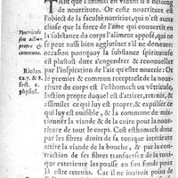 0476 - Page 348 - Si pour manger debout on mange d'auantage & si cela fait plus croistre. Chap. V