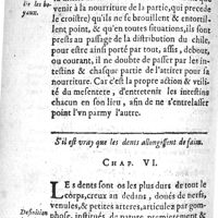 0482 - Page 354 - S'il est vray que les dents allongissent de faim. Chap. VI