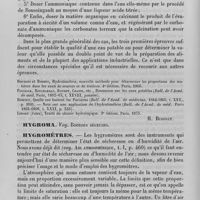 0105 - Page 102 - Hydrotimètrie. Hygroma. Hygromètres