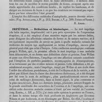 0433 - Page 430 - Imperforation. Impétigo
