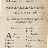 0101 - Page 41 - Chapitre XX. Des noms des medicamens simples secs au troisiesme degré