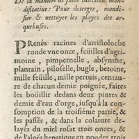 0511 - Page 451 - Article I. De la maniere de faire iniection mondificatiue: pour deterger, mondifier & nettoyer les playes des arquebuses