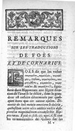 [Bandeau et lettrine : F] - Epidémiques d'Hippocrate traduites du grec, avec des Réflexions sur les  [...]