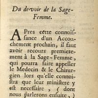 0091 - Page 61 - Chap. Adminiculatif II. Du devoir de la sage-femme