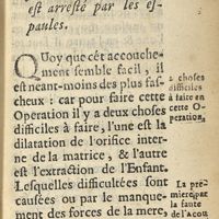 0327 - Page 295 - Article quatrième. De l'accouchement de l'enfant qui s'etrangle, & est arresté par les espaules