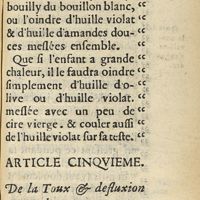 0511 - Page 478 - Article cinquième. De la toux & defluxion de cerveau