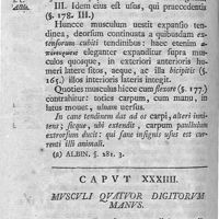 0136 - Page 122 - Caput XXXIIII. Musculi quatuor digitorum manus