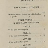 0003 - Page iii - Contents of the second volume