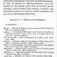 0012 - Page 2 - Article premier - Fièvre jaune épidémique