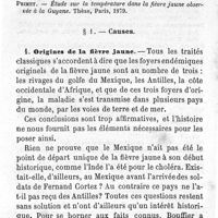 0014 - Page 4 - # 1.- Causes 1- Origines de la fièvre jaune