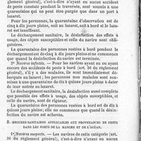 0118 - Page 108 - Annexe n° 3.- Règlement contre la peste