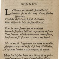 0013 - Page 9 - Sur le Paradis Terrestre du R.P. Gabriel Castaigne. Sonnet