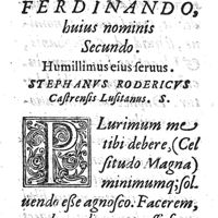 0003 - Page 3 - Serenissimo magno etruriae Duci Ferdinando