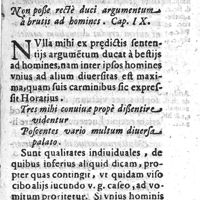 0025 - Page 25 - Cap IX. Non posse recte duci argumentum a brutis ad homines