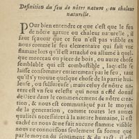 0068 - Page 48 - Chapitre XIV. Definition du feu de nôtre nature, ou chaleur naturelle