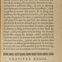 0119 - Page 99 - Chapitre XXXIII. Pourquoy l'on appelle le sang des arteres spiritualité