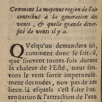 0230 - Page 218 - Chapitre VI. Comment la moyenne region de l'air contribuë à la generation des vents, & quelle grande diversité de vents il y a