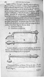 Cultellaire dorsal / Cultellaire ensiforme - Annotations de M. Laur. Joubert, sur toute la chirurgie [...]