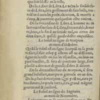 0012 - Page 12 - Le Soleil au signe de Scorpion au mois d'octobre / Le Soleil au signe Sagitaire au mois de Nouembre