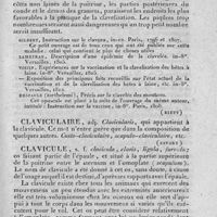 0325 - Page 305 - clavelisation / claviculaire / clavicule