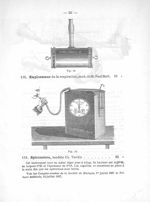 Fig. 12. Explorateur de la respiration, mod. de M. Paul Bert / Fig. 13. Spiromètre, modèle Ch. Verdi [...]