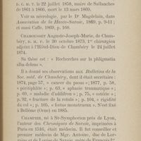 0091 - Page 85 - Chaley, officier de la santé / Chamot Jean-Claude / Chamousset Auguste-Joseph-Marie / Champier
