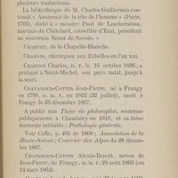 0093 - Page 87 - Charrière (Joseph de la) / Charvet, de la Chapelle-Blanche / Charvin / Charvoz Charles / Chatanoud-Cottin Jean-Pierre / Chatenoud-Cottin Alexis-Benoît / Chatron Joseph-Antoine
