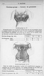 Soutiens-gorge. Corsets de grossesse - Instruments et appareils de l' art médical P. Natton succ. A. [...]