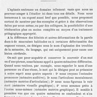 0079 - Page 80 - L'aphasie et la méthode d'articulation par M. Dufo de Germane